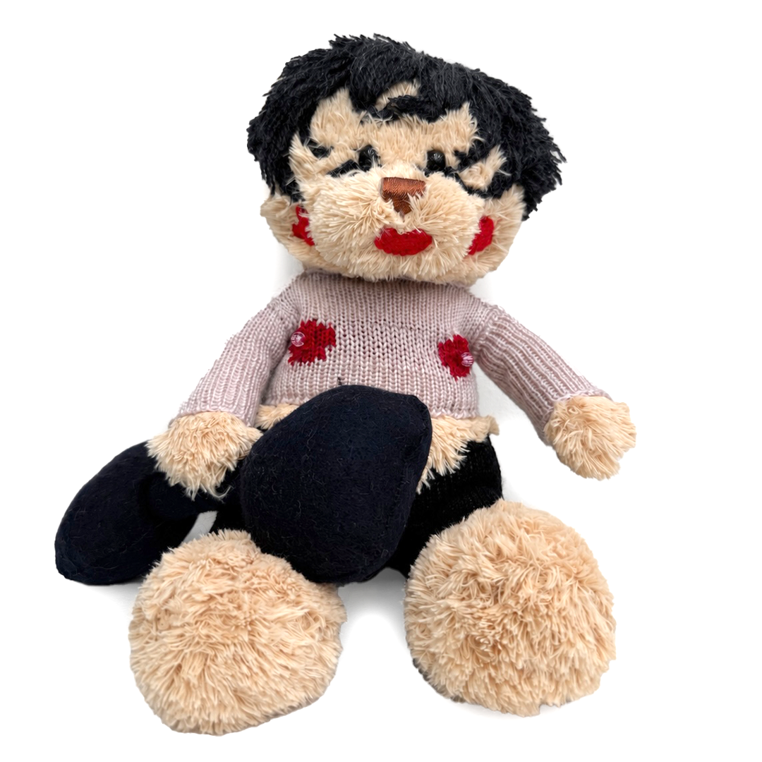 AGWA x NMTafe Knitted Bear - Claude Cahun
