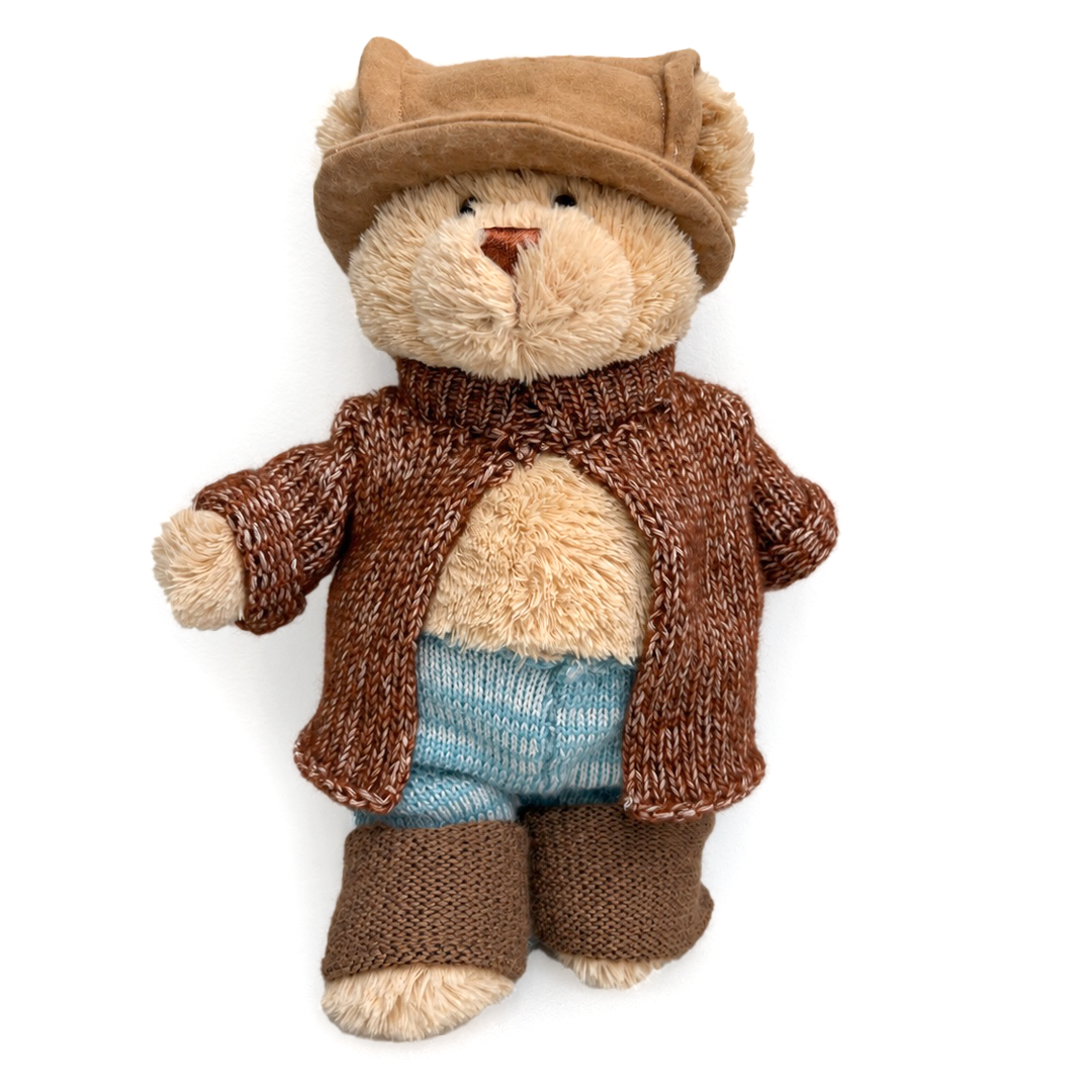 AGWA x NMTafe Knitted Bear - Ennis Del Mar