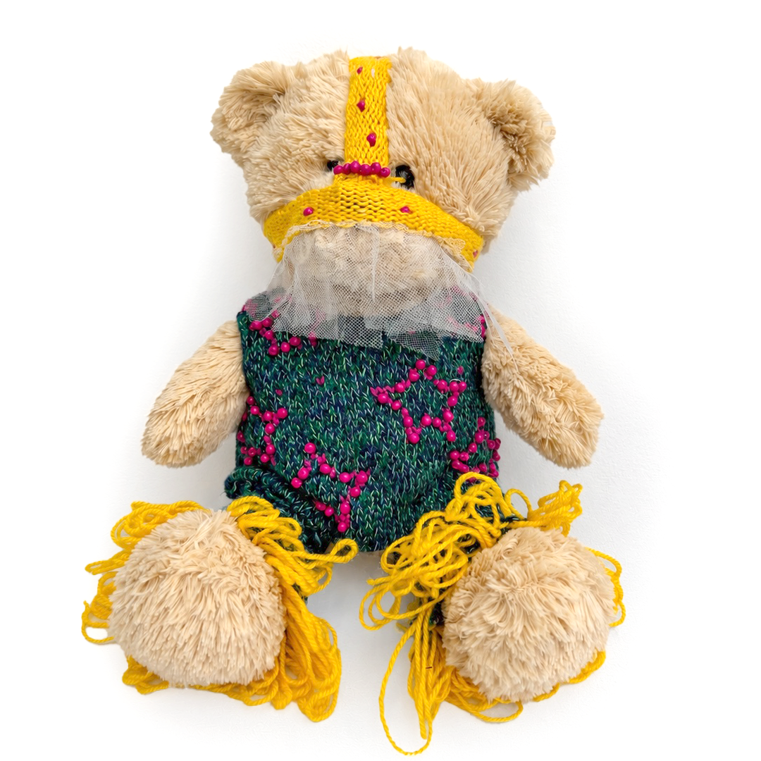 AGWA x NMTafe Knitted Bear - Leigh Bowery