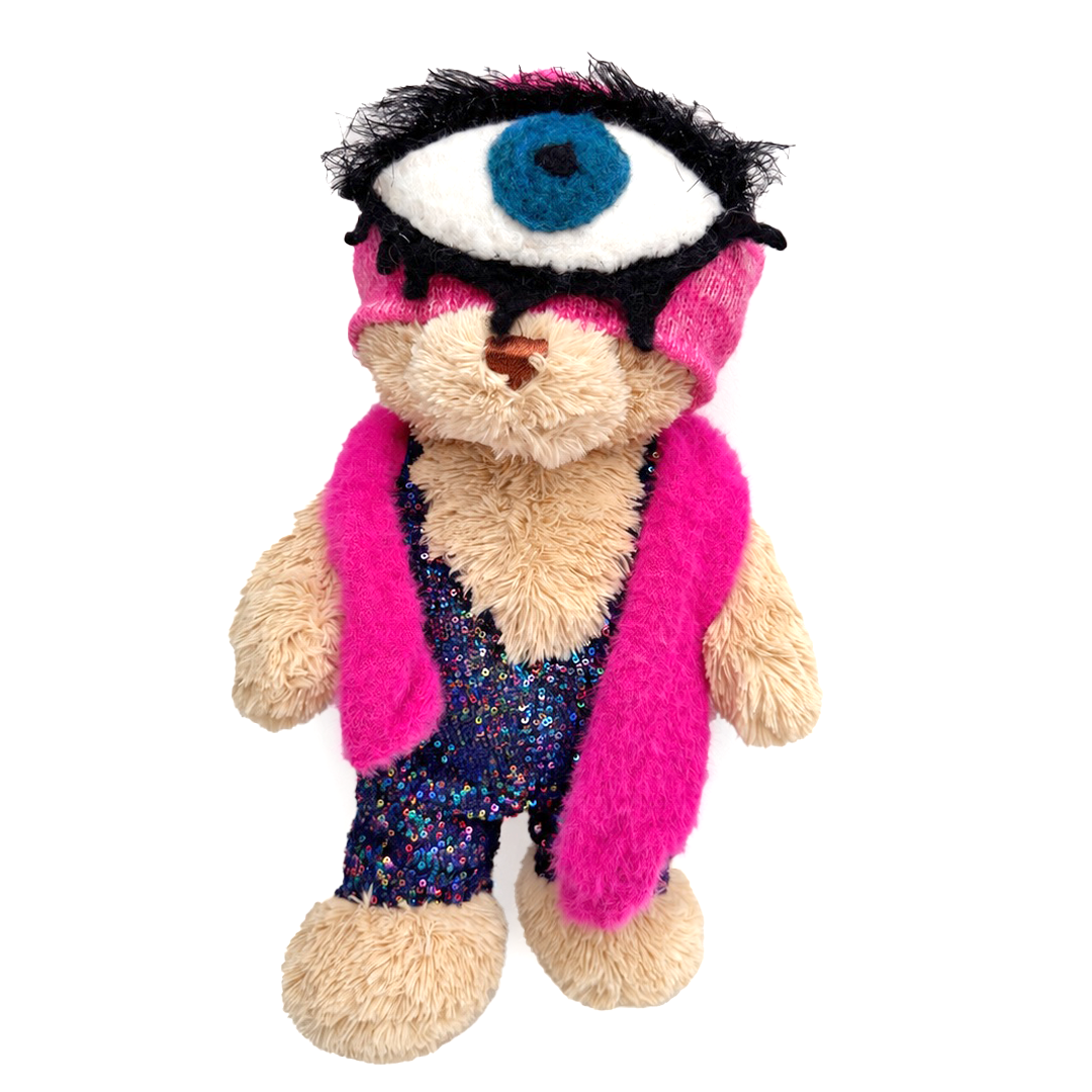 AGWA x NMTafe Knitted Bear - Raja Gemini