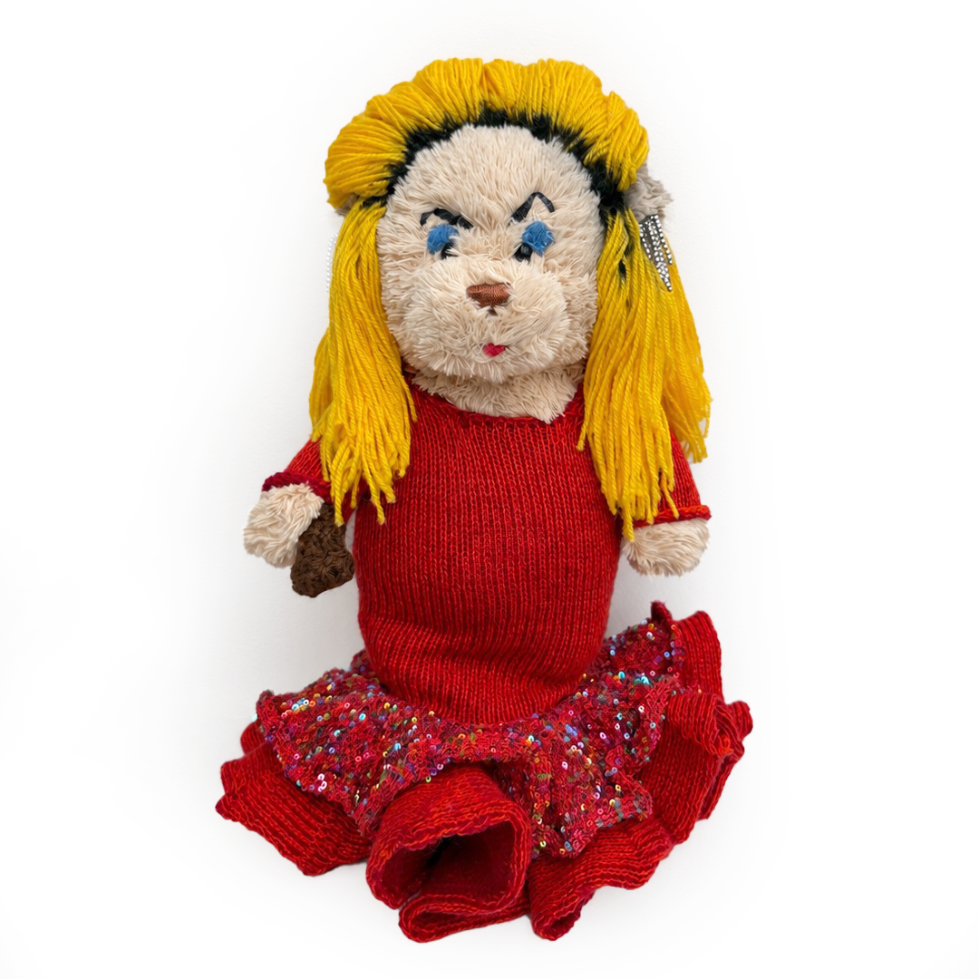AGWA x NMTafe Knitted Bear - Divine