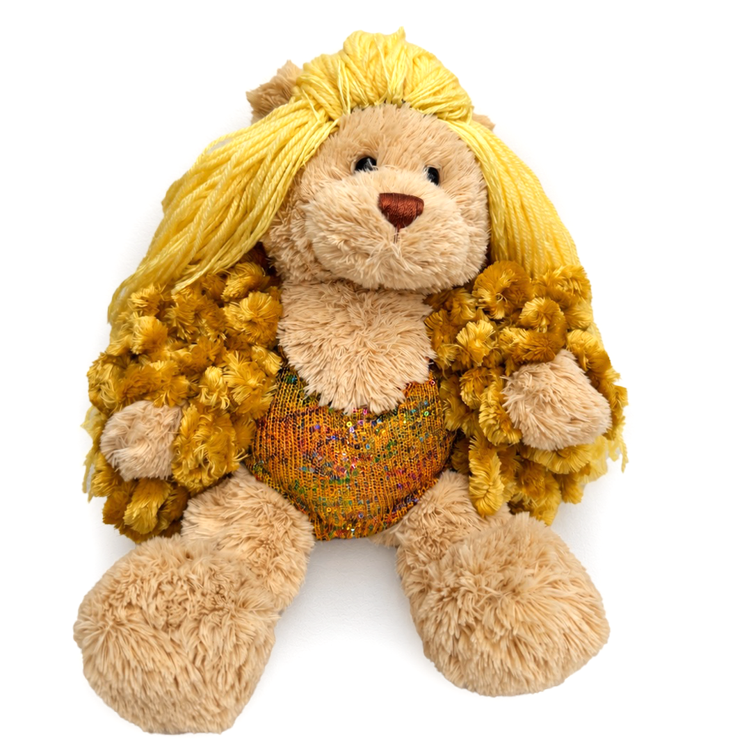 AGWA x NMTafe Knitted Bear - Rupaul