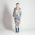 AGWA x ACID.FLWRS x Empire Rose Kimono Robe/Wrap Dress - Marble Scatter OS