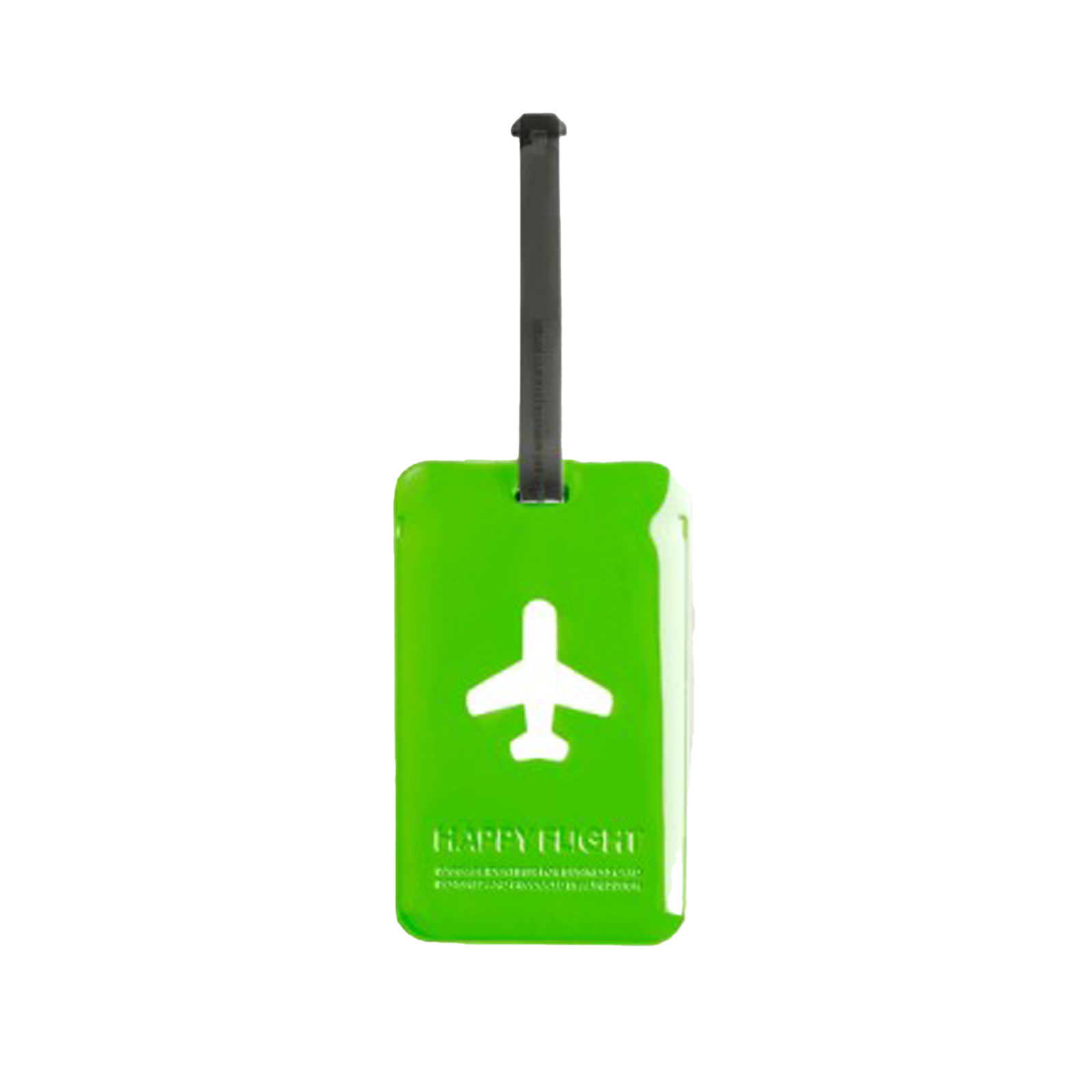 ALIFEDESIGN Airplane Square Luggage Tag - Green