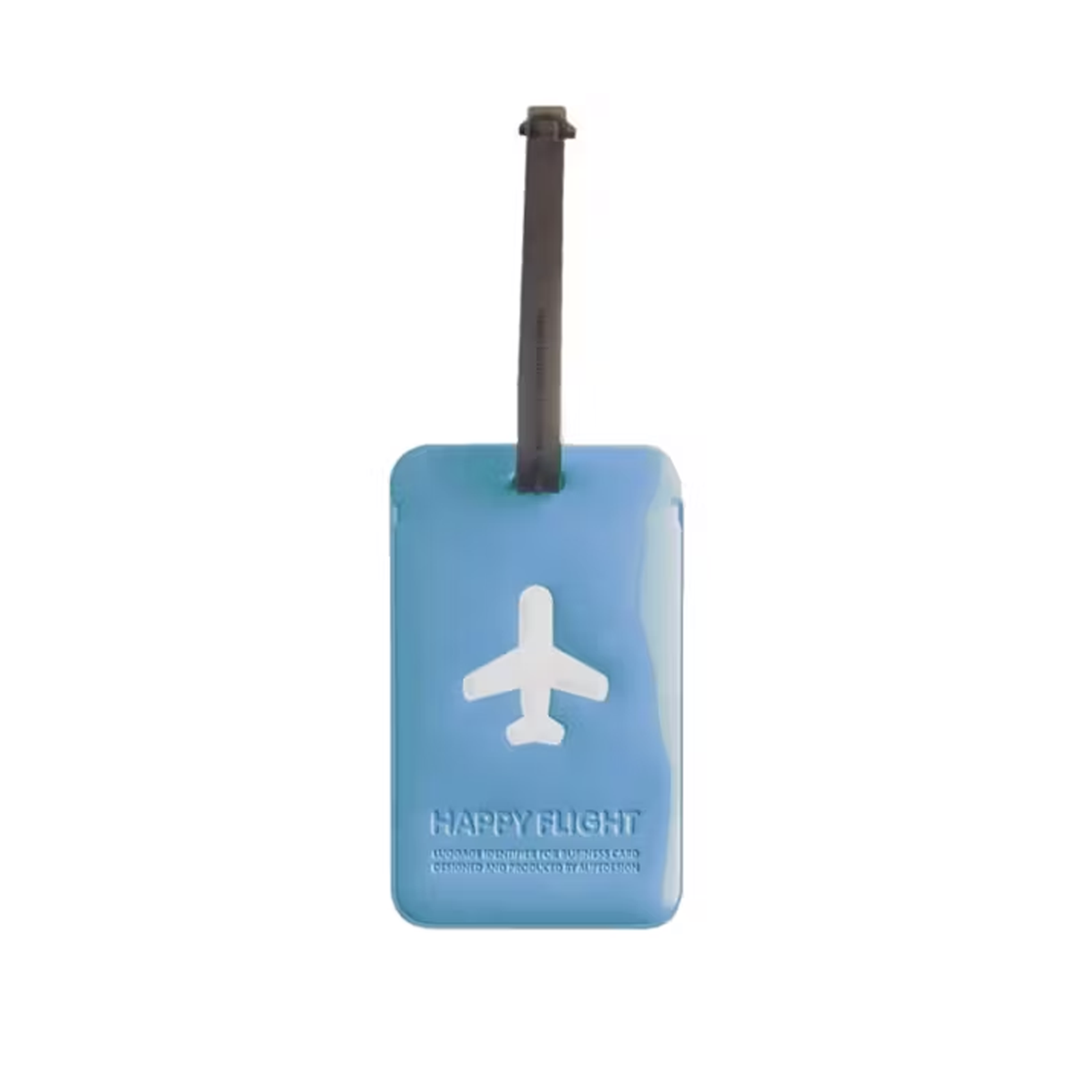 ALIFEDESIGN Airplane Square Luggage Tag - Blue
