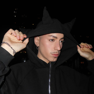 A Midnight Vendetta Thorn Hoops