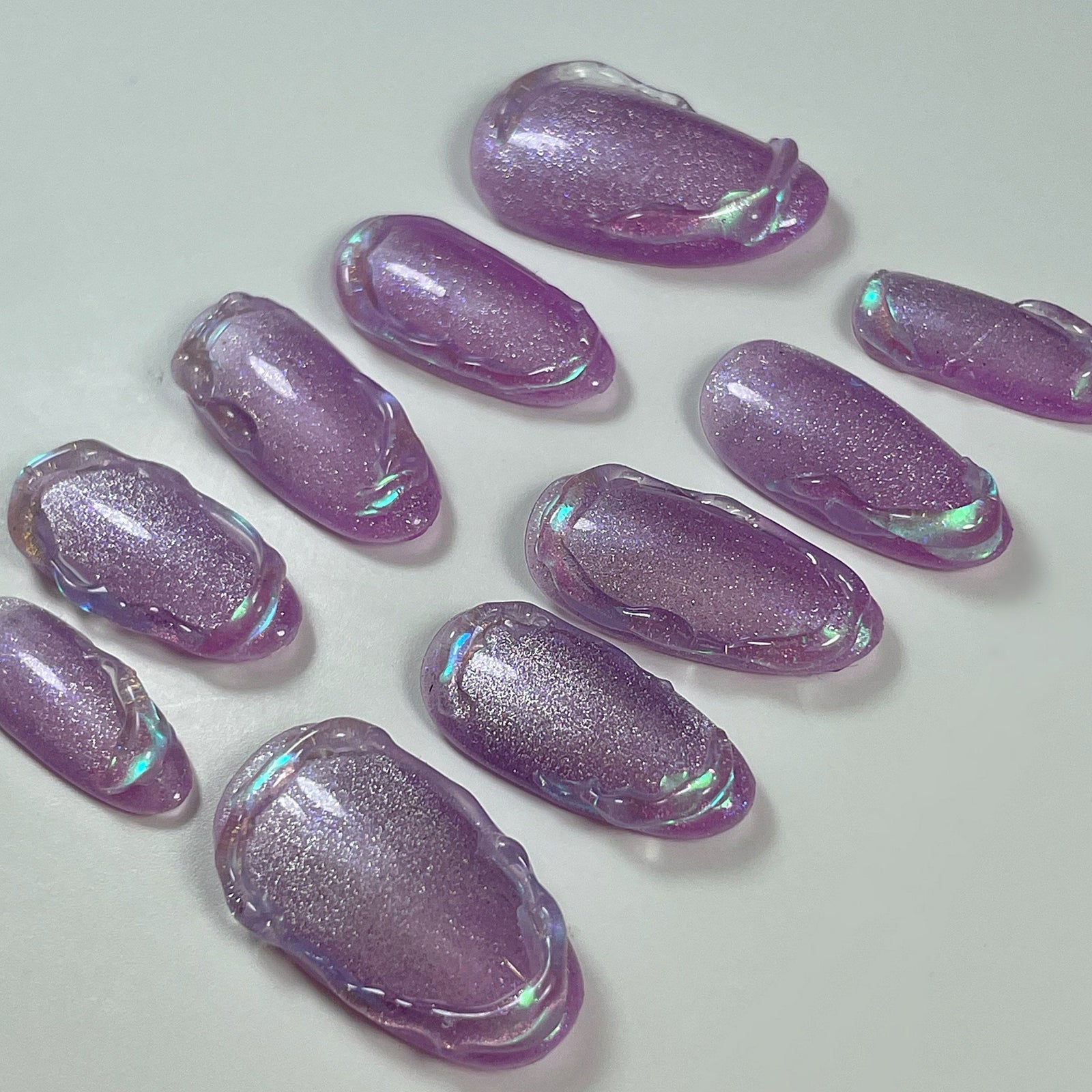 Angel City Nails Chrome Magnet Set