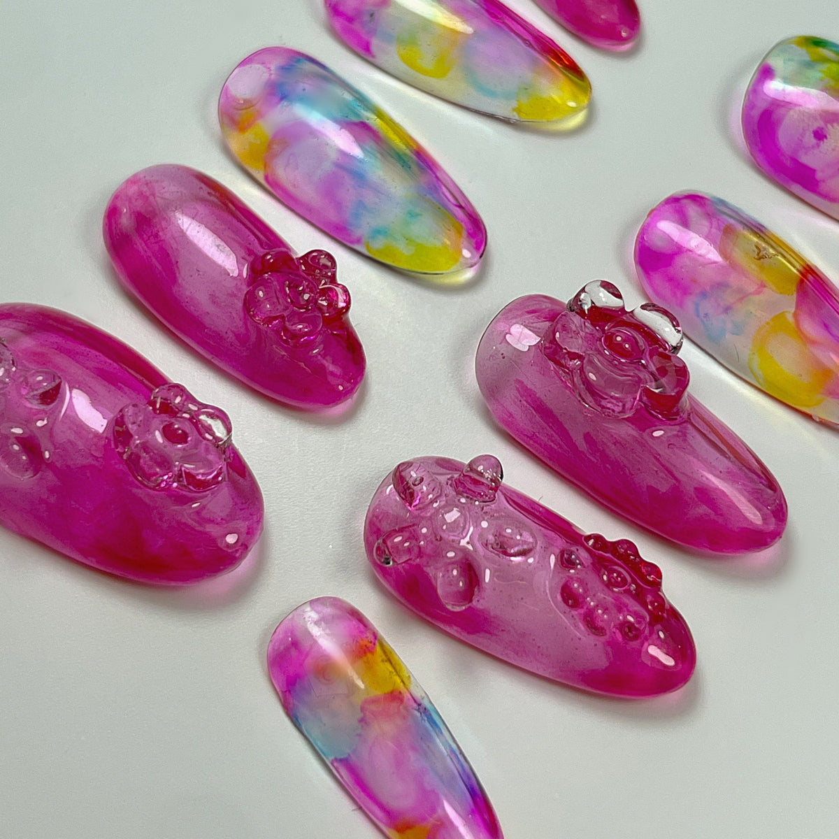 Angel City Nails Pink Acid Set