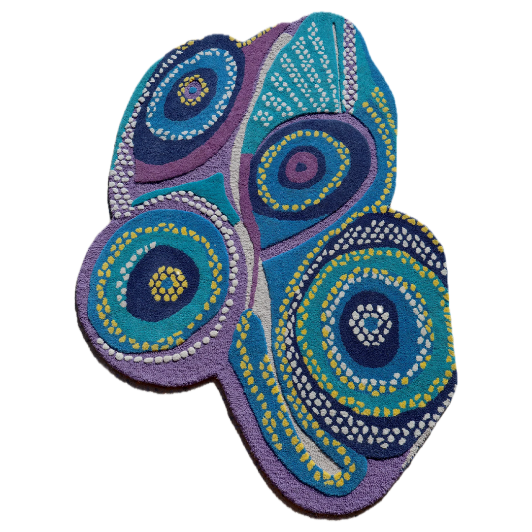 BAMBA x Flash Minky Kaalpa Rug - Design One
