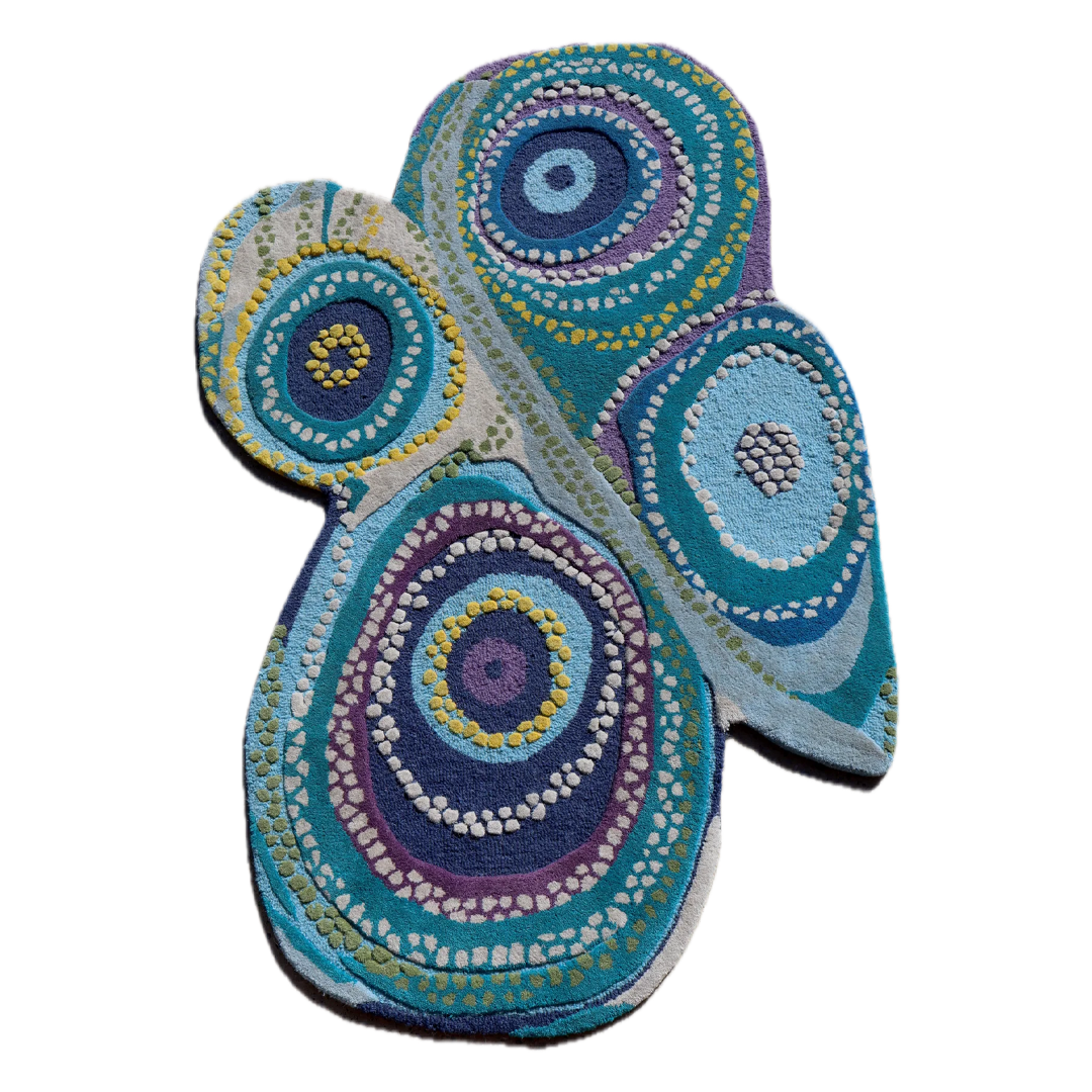BAMBA x Flash Minky Kaalpa Rug - Design Two