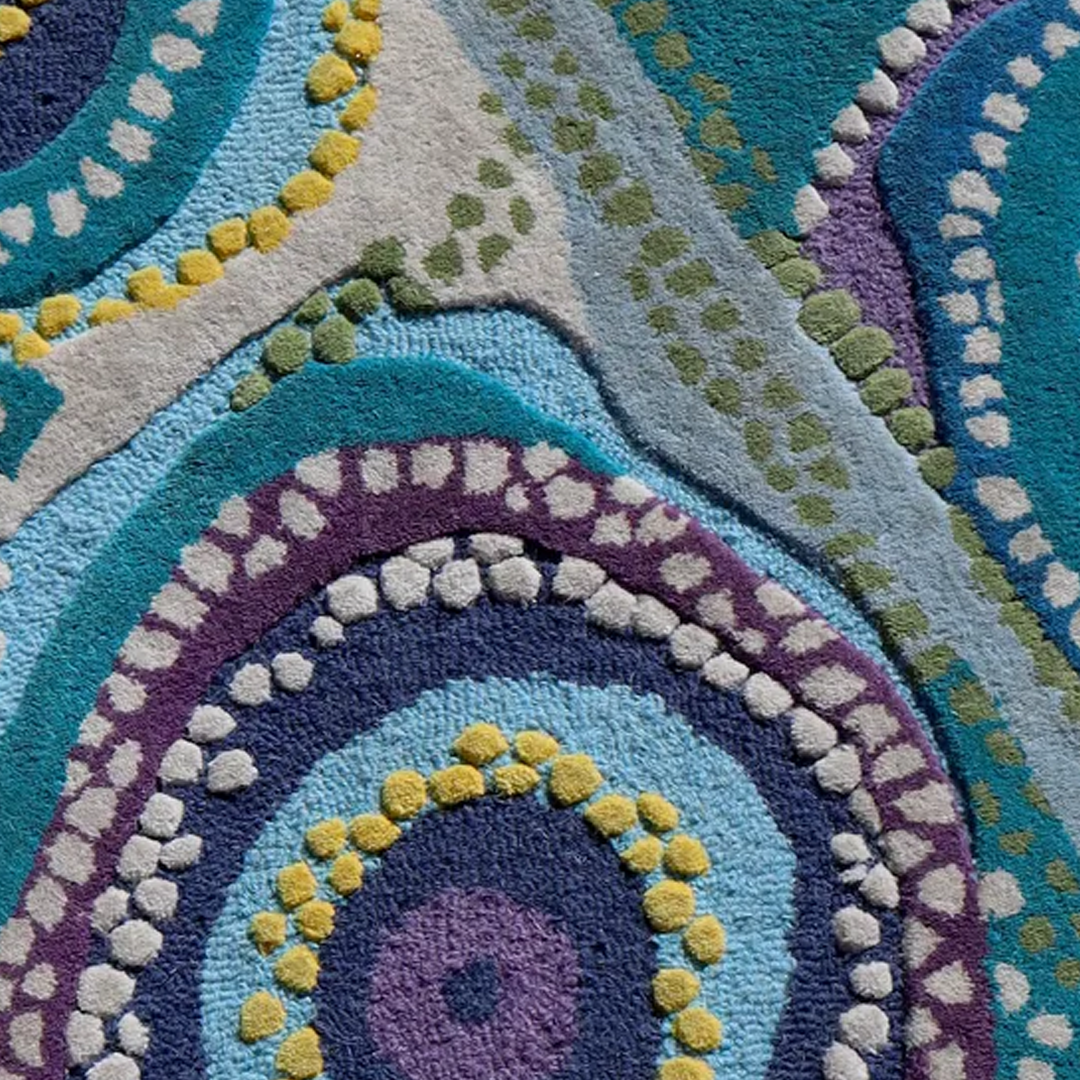 BAMBA x Flash Minky Kaalpa Rug - Design Two