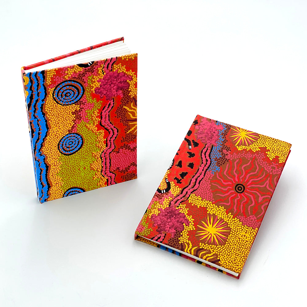 Better World Arts Notebook, Handmade Paper - DYM975 (Red)