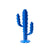 Bronrob Metal Cactus Stand - Blue