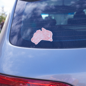 Clothing the Gaps Honour Country Sticker Sheet - Black