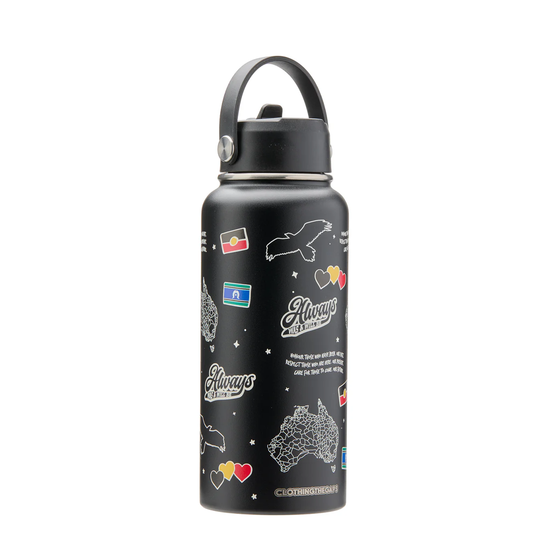 Clothing the Gaps Icon Stainless Steel Bottle 946ml