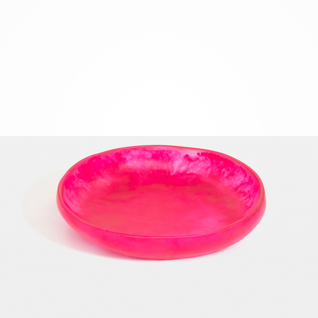 Dinosaur Designs Medium Earth Bowl - Flamingo