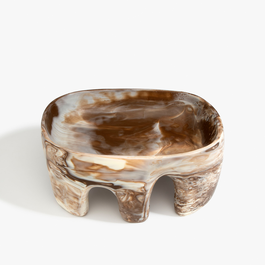 Dinosaur Designs Large Branch Bowl - Cappuccino