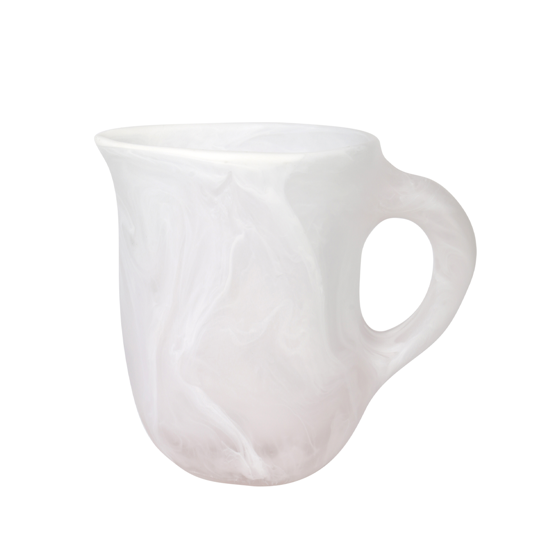 Dinosaur Designs Large Rock Jug - Swirl White Clear