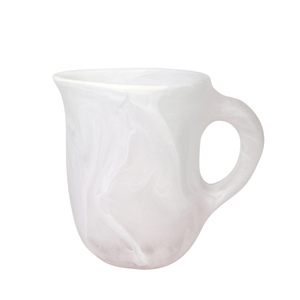 Dinosaur Designs Large Rock Jug - Swirl White Clear