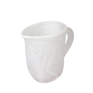 Dinosaur Designs Large Rock Jug - Swirl White Clear