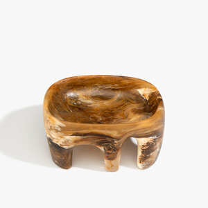 Dinosaur Designs Medium Branch Bowl - Light Horn