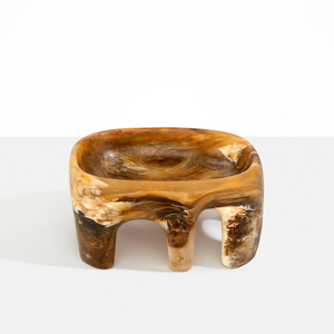 Dinosaur Designs Medium Branch Bowl - Light Horn