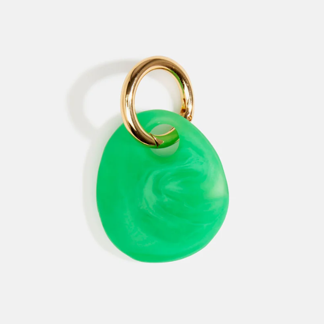 Dinosaur Designs Earth Keyring - Leaf