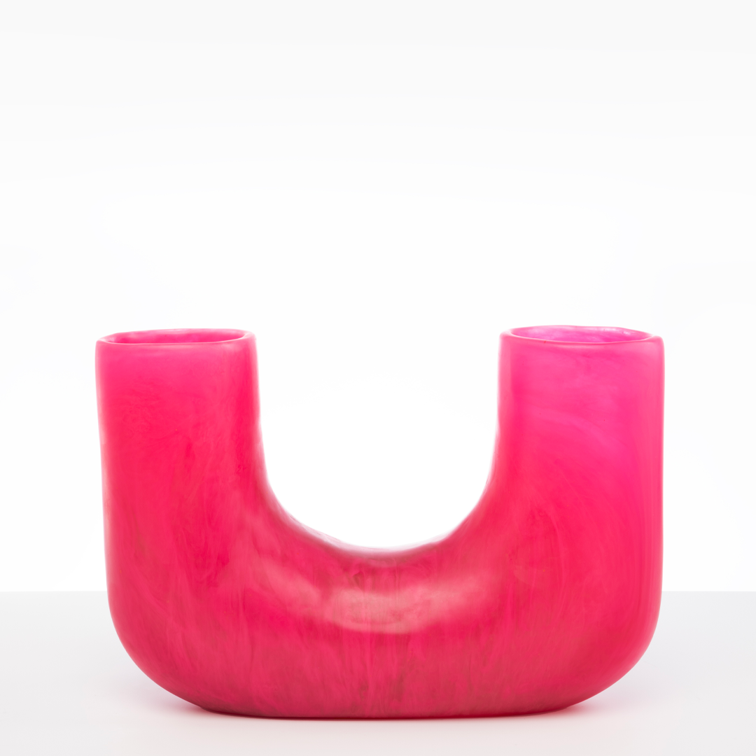 Dinosaur Designs Large Branch Vase - Flamingo