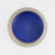 Jackie Masters Angled Bowl - Brown with Deep Blue Inner Glaze