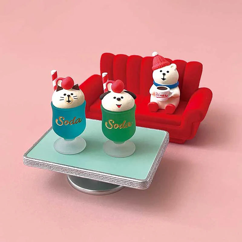 Decole Fluffy Red Sofa