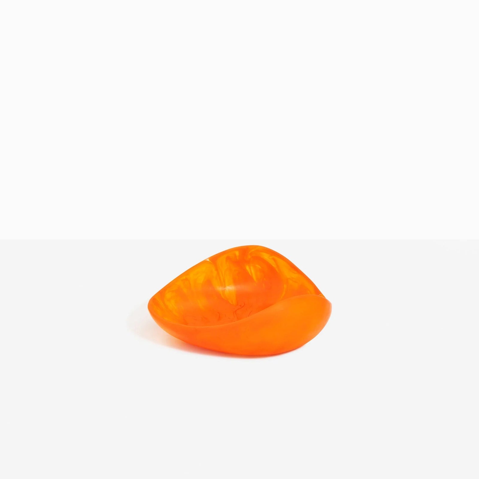Dinosaur Designs Small Leaf Bowl - Tangerine