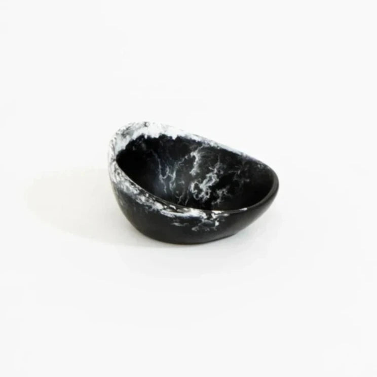 Dinosaur Designs Flow Spice Dish - Black Marble