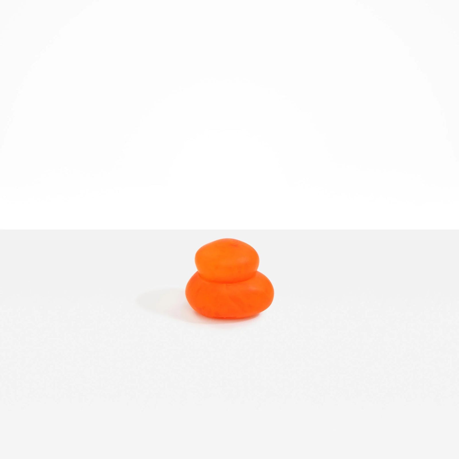 Dinosaur Designs Medium Pebble Jar - Tangerine