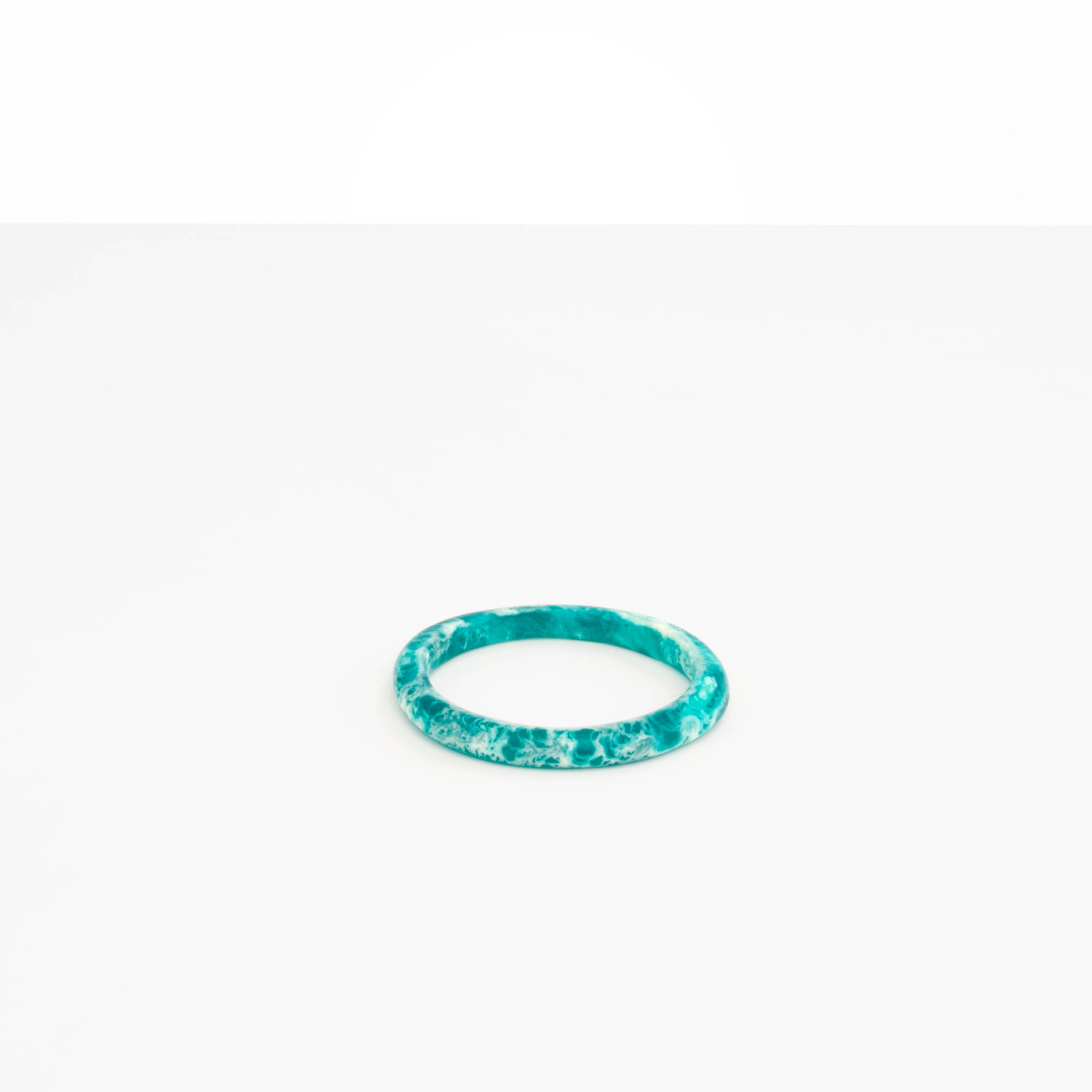 Dinosaur Designs Wishbone Bangle - Lagoon