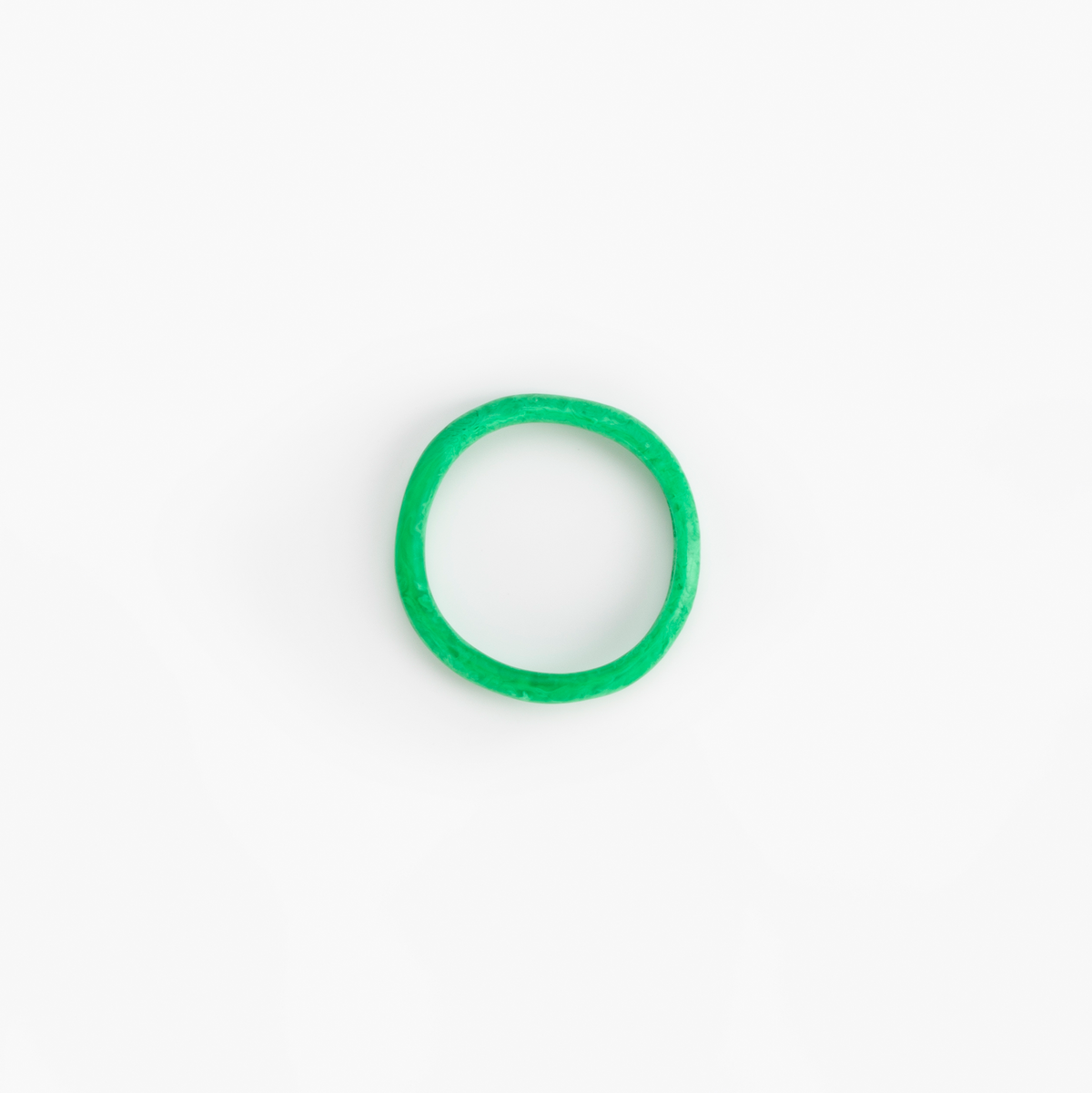 Dinosaur Designs Wishbone Bangle -  Leaf