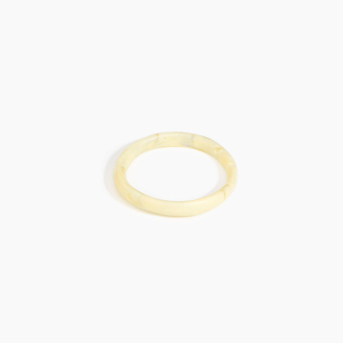 Dinosaur Designs Wishbone Bangle - Lemon