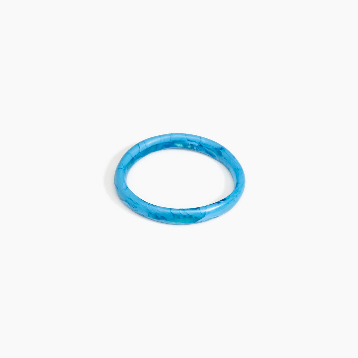 Dinosaur Designs Wishbone Bangle - Sky
