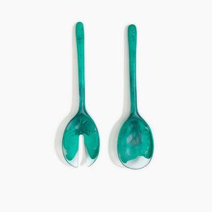 Dinosaur Designs Long Stone Servers - Mineral Swirl (Pair)