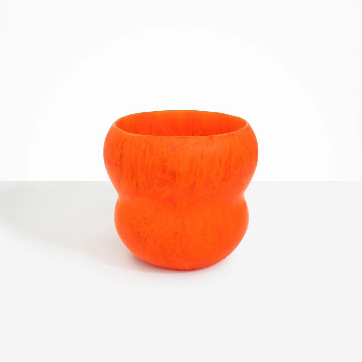 Dinosaur Designs Large Honeypot Vase - Tangerine