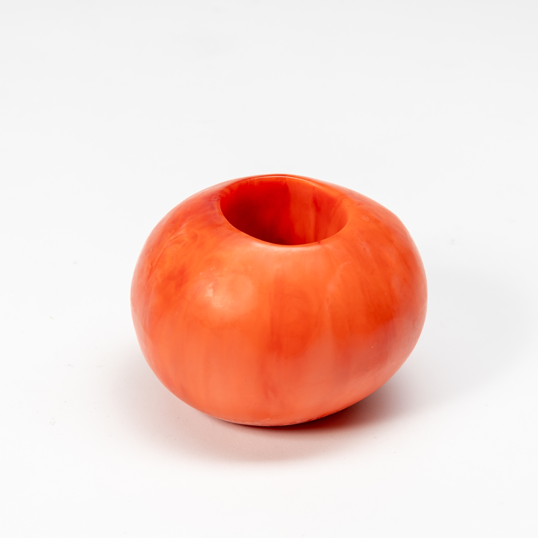 Dinosaur Designs Oval Pearl Vase - Melon Swirl