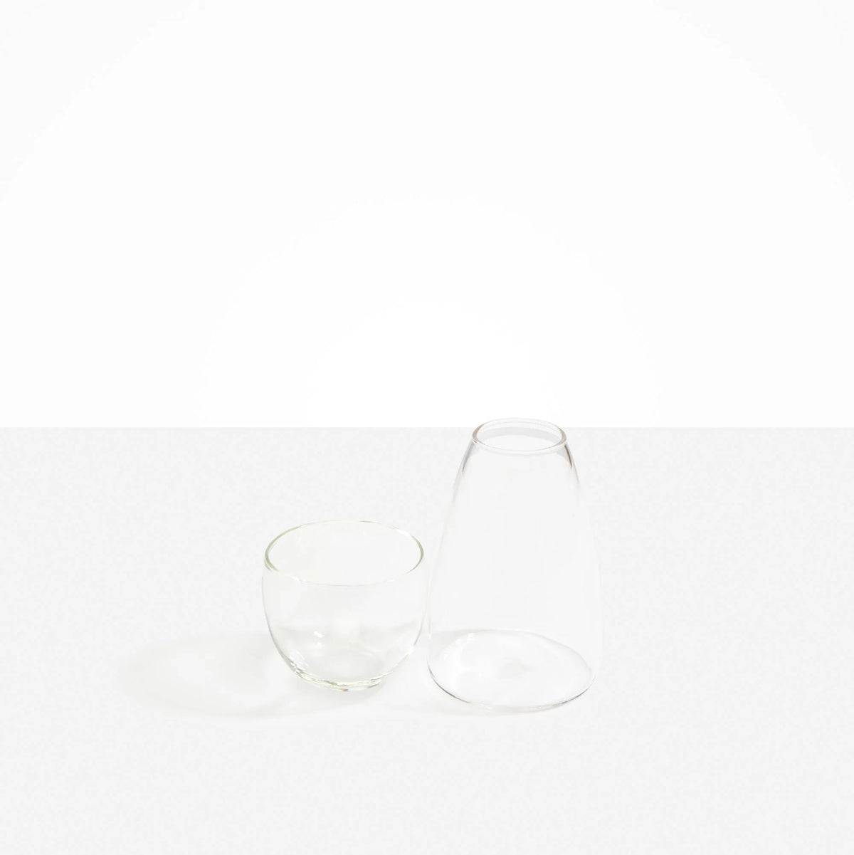 Dinosaur Designs Glass Pebble Carafe - Clear