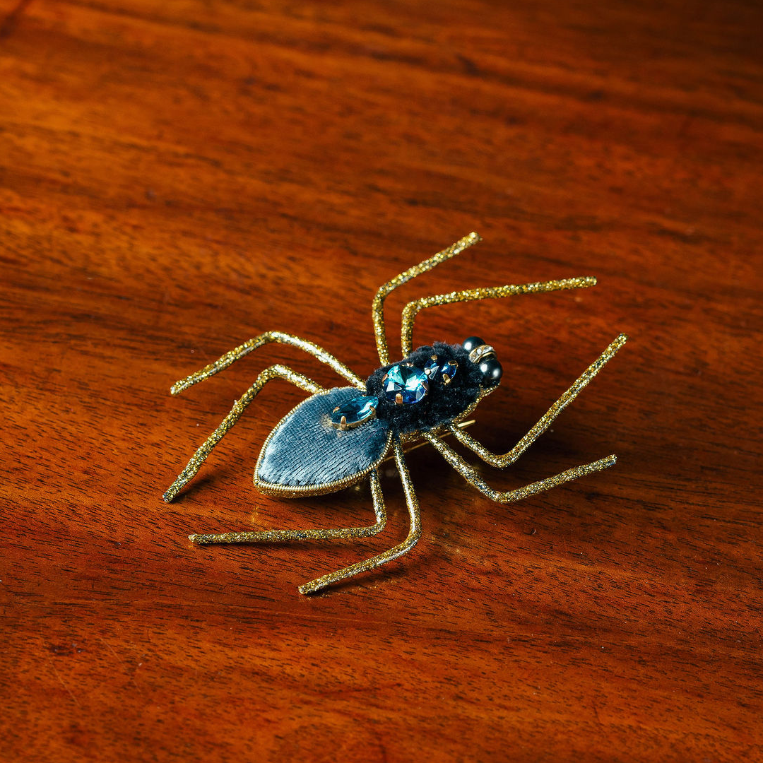 Broochella Men’s Femme Fatale Spider Brooch