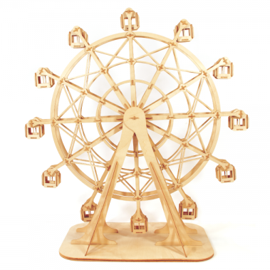 Ki-gu-mi 3D Wooden Puzzle - Ferris Wheel