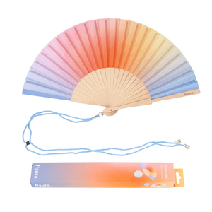 Fisura Hand Fan - Gradient Blue
