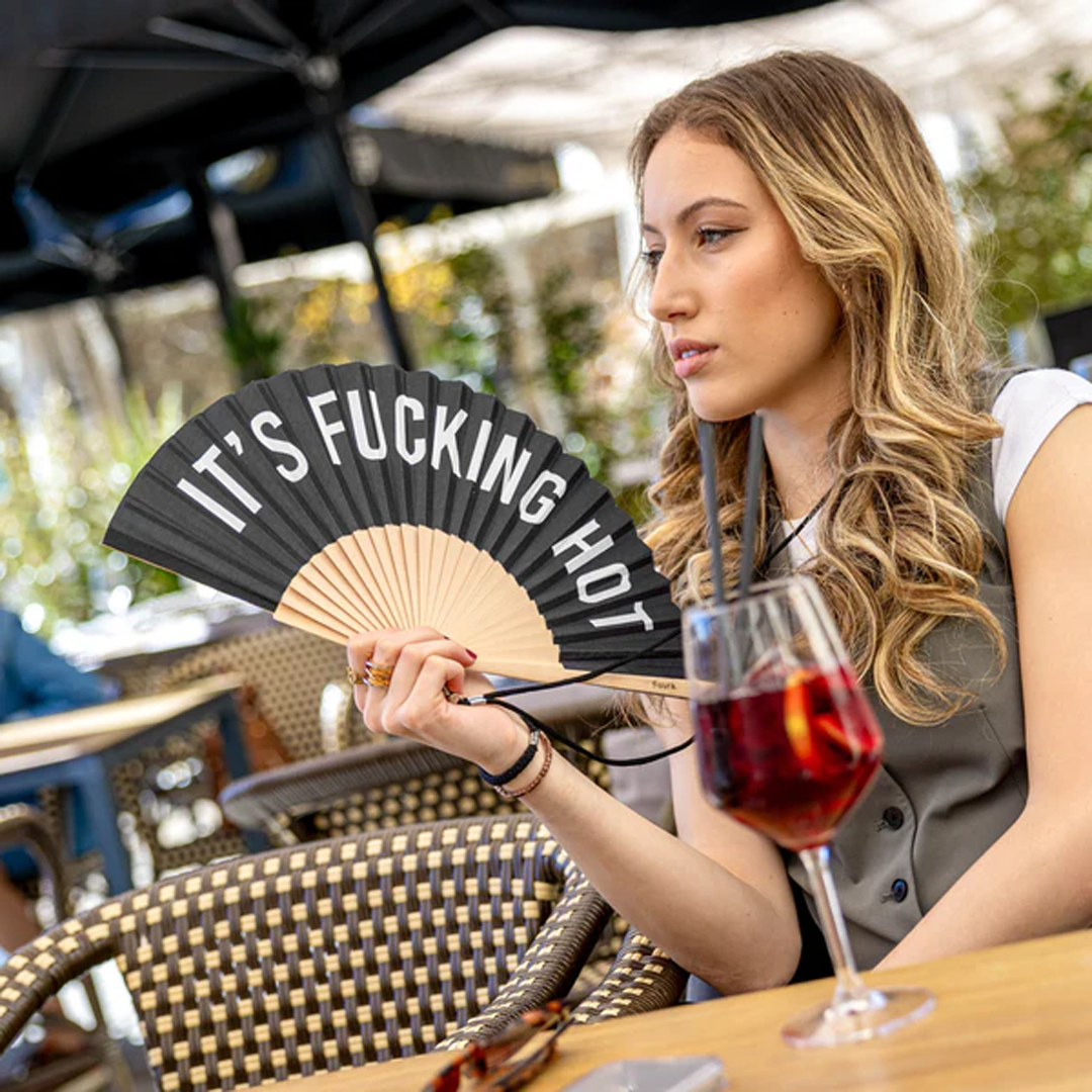 Fisura Hand Fan - It's Fucking Hot