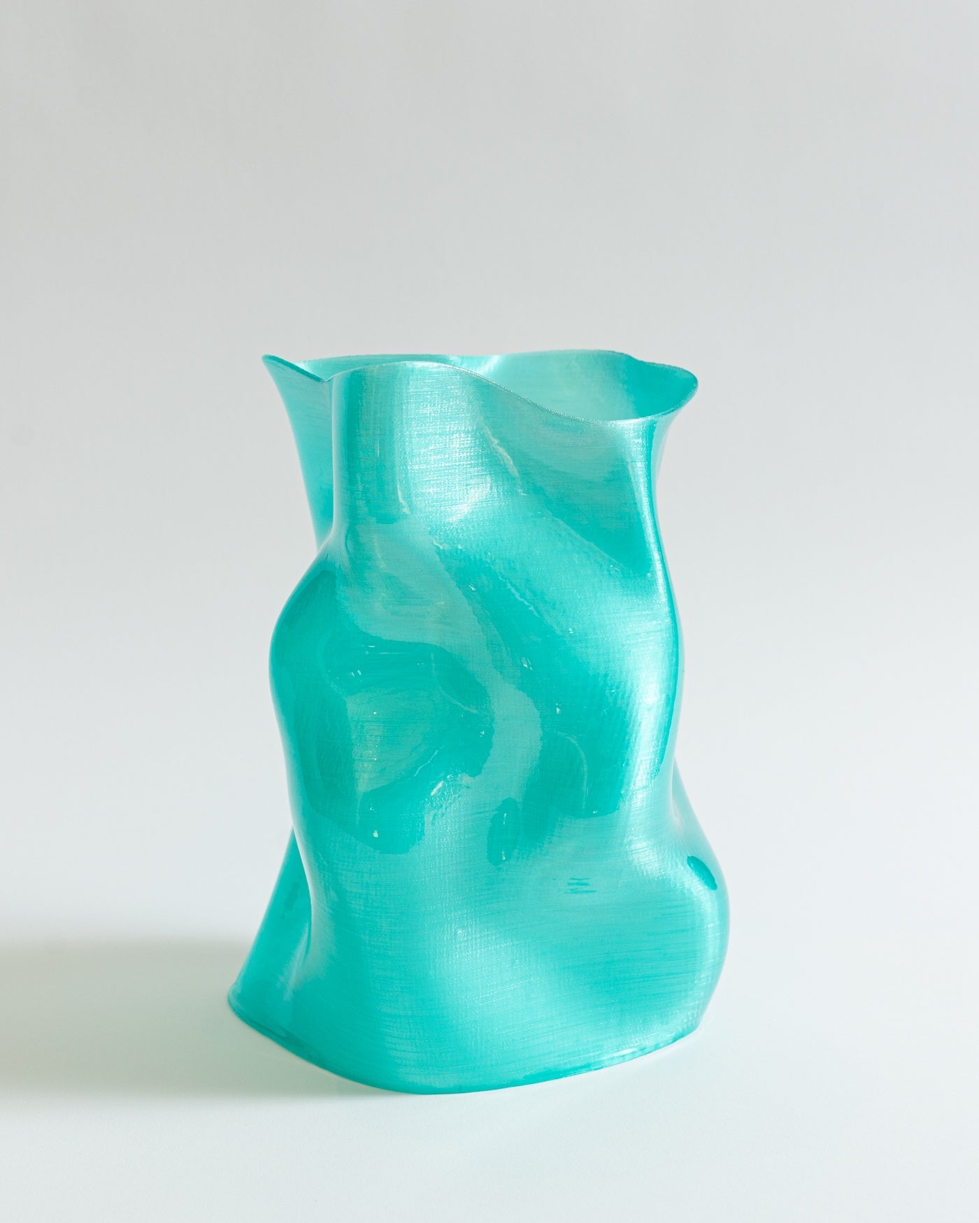 Honey House Creative Ilma Vase in Teal - Large