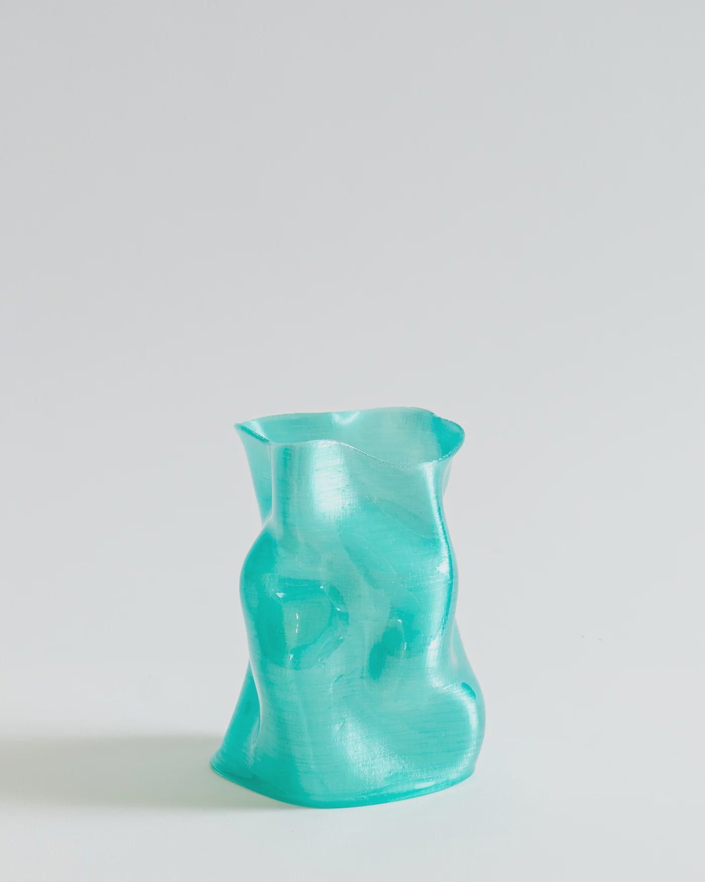 Honey House Creative Ilma Vase in Teal - Medium