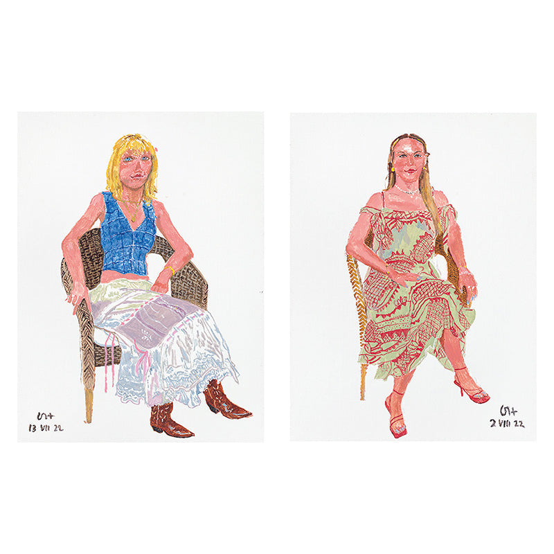 David Hockney: Normandy Portraits