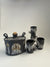 Cat Conner Ceramics - Decanter Set with Moth Shot Glasses