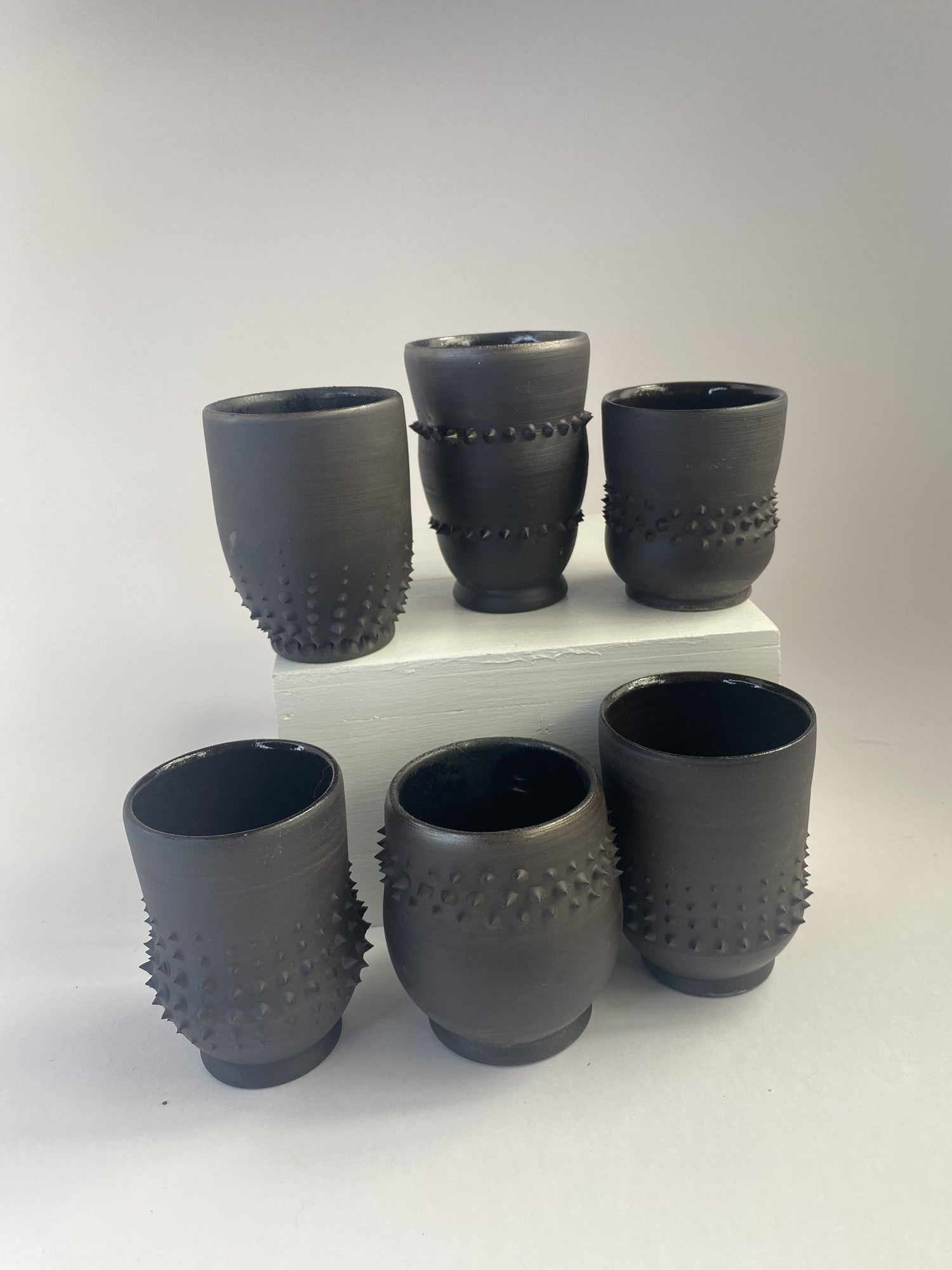 Cat Conner Ceramics Spiky Shot Glass - Simple Design